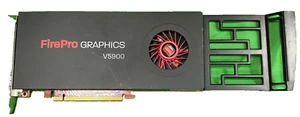AMD FirePro V5900 2GB GDDR5 PCIe DVI Dual DisplayPort Graphics Card 05DRVJ Used - Picture 1 of 6
