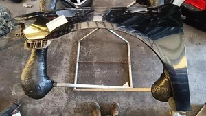 HONDA ACCORD LEFT GUARD 7TH GEN, CL/EURO (VIN JHMCL), 06/03-03/08 03 04 05 06 07 - Picture 1 of 4