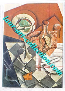 CARTE POSTAL CP TABLEAU ART: J-G. GRIS: COLLAGE MET FRUITSCHAAL 1914 RIJKSMUSEUM - Imagen 1 de 1