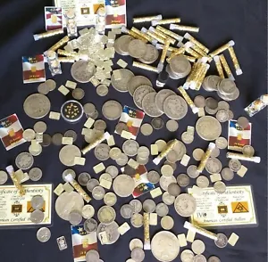 ✯ Gold and Silver Estate Lot Sale ✯ Old U.S. Coins ✯ Bullion ✯ .999 Silver Bars - Picture 1 of 6