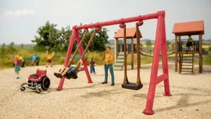 NOCH Micro-Motion Oscilación, Niños Zona de Juegos Modelo, Móvil Salto - Imagen 1 de 4