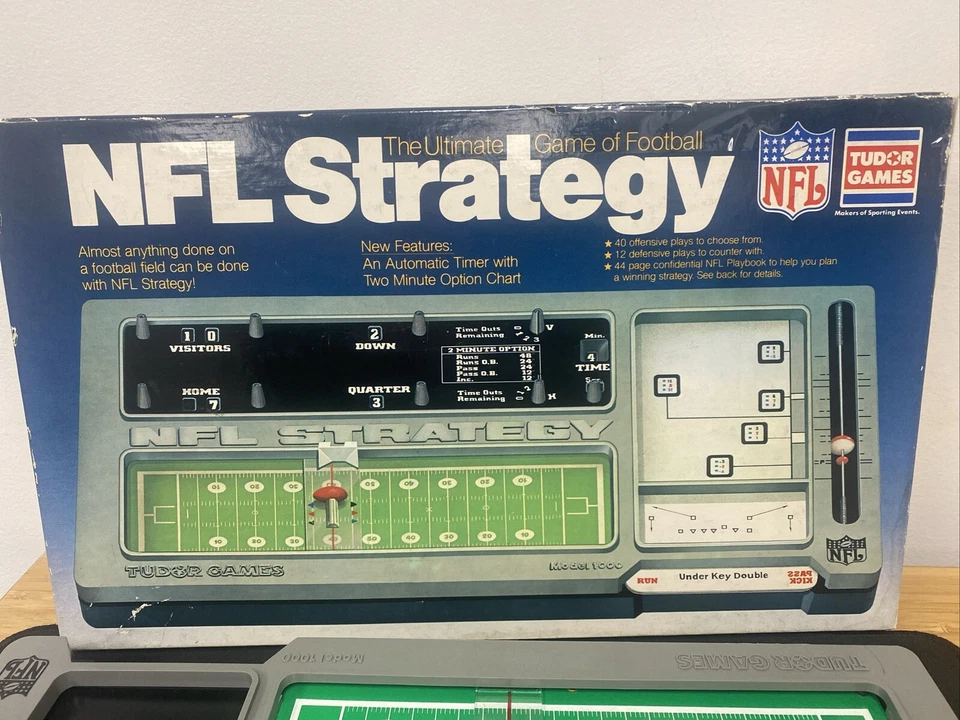 Vintage NFL Strategy Tudor Games Incomplete - Image 1 of 4