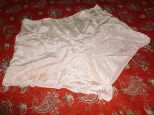 Antique Silk Embroidered Floral Tap Pants Panties Shorts Vintage 1920-1930s - Picture 1 of 7