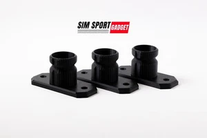 Pack of 3 Fanatec QR1 Wall Mount for Sim Racing - Picture 1 of 4