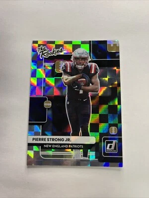 2022 Panini Donruss - The Rookies #TR-39 Pierre Strong Jr. (RC) - Image 1 of 2