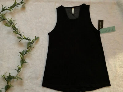 Camiseta sin mangas Ideology Performance negra profunda Foto 1 de 4