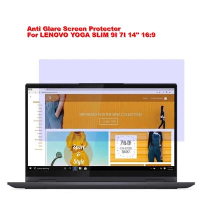 2PCS Anti-Glare /Blue Light Screen Protector for LENOVO YOGA SLIM 9i 7i 14" 16:9 - Image 1 of 4