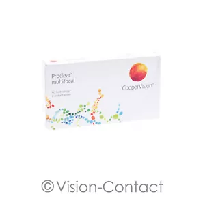 Proclear multifocal 1 x 6 multifokale Kontaktlinsen Monatslinsen Cooper Vision - Bild 1 von 1