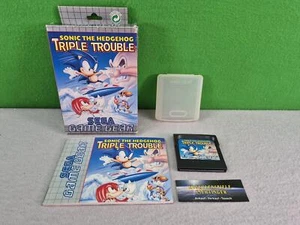 Ingranaggio gioco Sonic the Hedgehog: Triple Trouble Sega!! Confezione Originale + Istruzioni!! - Foto 1 di 15
