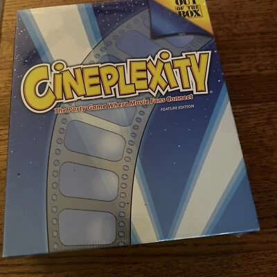 New sealed CINEPLEXITY Movie Card Game Sealed Family Party Board 2007 vintage - Image 1 of 4