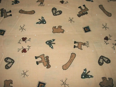 Northwoods Adventure Fabric - Country Cotton - by Leanne Anderson 33" - Image 1 of 4