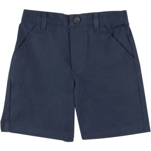 School Uniforms Toddler Boy or Girl Unisex Flat Front Shorts Blue 4 Years  --B6- - Image 1 of 1