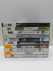 Xbox 360 Games Bundle X10 - Picture 1 of 4