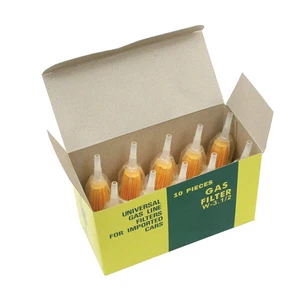 Fuel Filter, Inline for 1/4 And 5/16 Line, 10 Pack Dunebuggy & VW - Picture 1 of 1