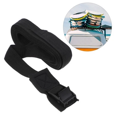  2 PIEZAS Cinturones tensores Correa de fijación Portaequipajes de techo para automóvil Correas de amarre Equipaje de automóvil Foto 1 de 4