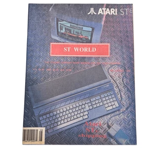 ST World Magazine Atari ST/Volume V, No. 8, Issue #49 August 1990 - Imagen 1 de 3