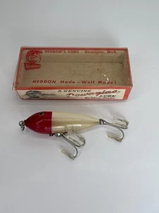 Señuelo Heddon Dowagiac Baby Zara 365 diestro rojo blanco transparente - Imagen 1 de 10