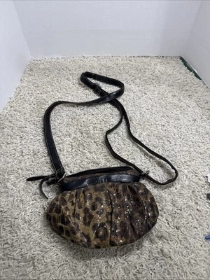 Rosetti Leopard Print Shoulder Bag Purse - Image 1 of 4