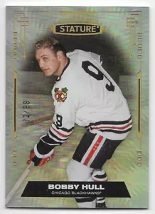 21/22 UPPER DECK STATURE PHOTO VARIANT #1 Bobby Hull #32/99 - Picture 1 of 1