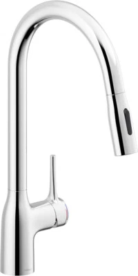 SYSTEMCERAM KeraDomo Armatur MANIA SOFT in CHROM mit herausziehbarer Handbrause / Systemc...