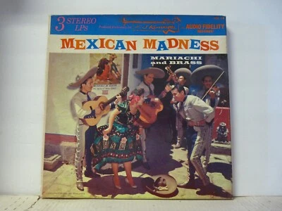 NM  "Mexican Madness" Mariachi Miguel Diaz, Ralph Robles Octet, 3-LP Boxset 1967 - Image 1 of 4
