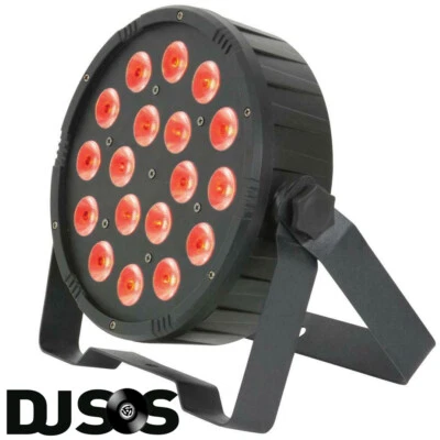 QTX PAR100 High Power 3-in-1 LED Plastic PAR Can PAR56 DMX Effect Lighting FX - Image 1 of 4