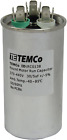 Temco 30+5 Uf/Mfd 370-440 VAC Wolt Okrągły dwubiegowy kondensator 50/60 Hz AC Electri