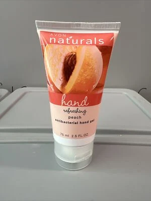 New Sealed Avon Naturals Hand Nourishing Peach Hand Gel - Image 1 of 2
