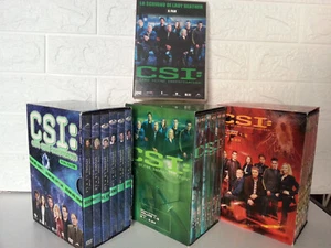 CSI DVD BOXEN ITALIENISCHE SAISON ERSTE ZWEITE DRITTE + FILM - Bild 1 von 21