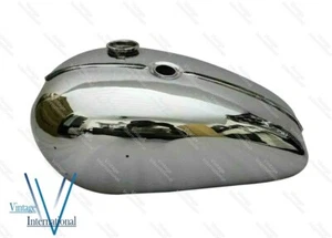 Pour Triumph T120 OIF 1971 Et Au-Delà Réservoir De Carburant En Acier Chromé @US - Photo 1/6