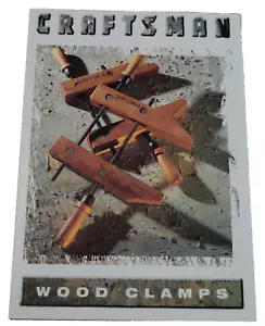 1994 Craftsman Trading Card #31 Holzklemmen (I6 - Bild 1 von 2