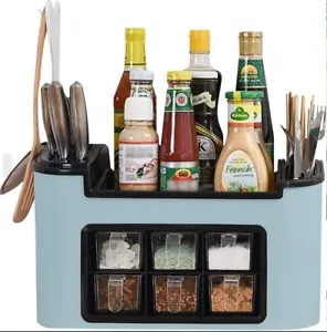 5 in 1 Multifunction KITCHEN Organization with SPOON KNIFE HOLDER Utensils - Picture 1 of 9