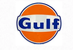 Gulf Oil 24 inch Large Round Sign by Signs4Fun - Picture 1 of 1