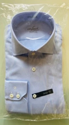 VAN LAACK ROYAL - Dress Shirt - RIVARA PTFC6 - Size 40 - Tailor Fit - Blue - Image 1 of 3