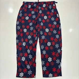 NWT Club Room Christmas Pajama Fleece Pants Men's Size XXL Loungewear Comfy Red - Picture 1 of 5