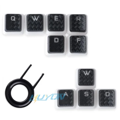 For Corsair/Logitech/RAZER Keyboards-10 Pcs Cherry MX Texture Pudding KeyCaps - Image 1 of 4