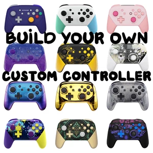 Custom Nintendo Switch Pro Controller Color Shell LED Buttons (K-Z) - Picture 1 of 25