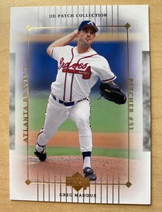 2003 Upper Deck Patch Collection #10 Greg Maddux Braves HOF - Picture 1 of 2