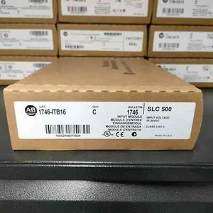 Nuevo módulo de entrada digital de 16 puntos sellado de fábrica AB 1746-ITB16 SER C SLC 500 - Imagen 1 de 3