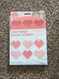 Rosanna Pansino RO Stampo Caramelle Silicone Nerdy Nummies Cuore San Valentino NUOVO - Foto 1 di 2