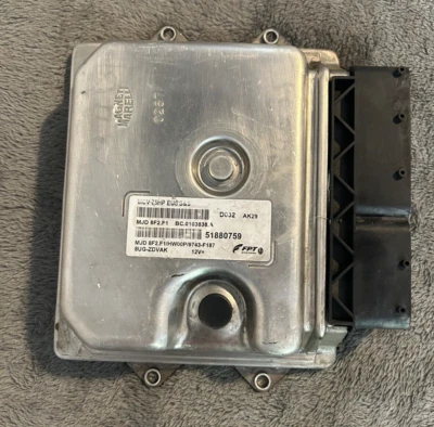 ECU CALCULATEUR MOTEUR FIAT NEMO 1.3L JTD 75CV FHZ 51880759 MJD8F2.F1 A DECODER - Photo 1/4