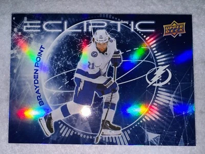 2023-24 Upper Deck Series 2 - Ecliptic #EC-12 Brayden Point - Image 1 of 2