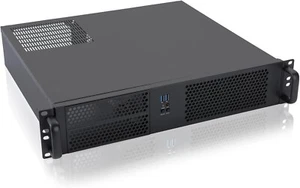 RackChoice 2U Micro ATX Compact Rackmount 2 x 5,25 Gehäuse Support PC... - Bild 1 von 7