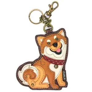Chala SHIBA INU Key Fob / Coin Purse - Keychain, Purse Charm NWT - Picture 1 of 3