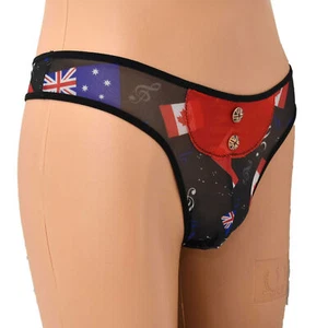 Bandera Tanga Ligeramente Transparente Talla Única (4046) - Imagen 1 de 4