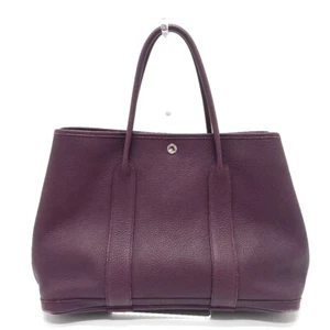 HERMES Garden party PM Shoulder Tote Bag Negonda Purple - Bild 1 von 11