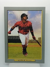 2020 Ronald Acuna Jr Topps Turkey Red TR-2 Atlanta Braves MLB Centered Tons Pics