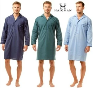 Hommes Haigman Pyjama 7290 Entretien Facile Polyester Coton Manches Longues Nuit - Imagen 1 de 4