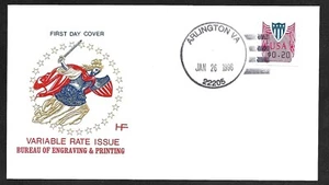 #CVP33 Computer Vended Variable Rate -1996 - House of Farnam FDC on Card Stock - Picture 1 of 2
