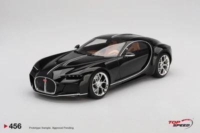 1:18 Bugatti Atlantic Concept -- Nocturne Black -- TopSpeed Model TS0456 - Image 1 of 4